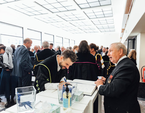 Opening academiejaar 2021/2022, van Boekentoren naar Aula