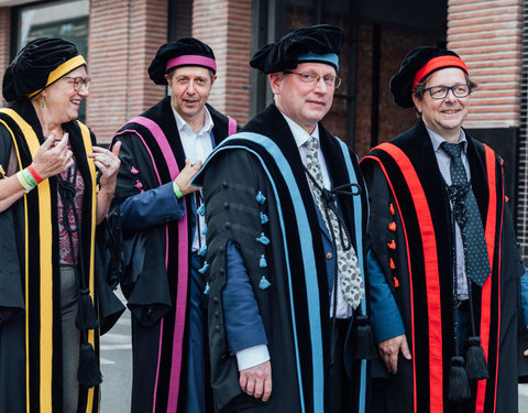 Opening academiejaar 2021/2022, van Boekentoren naar Aula