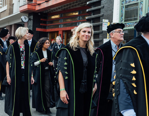 Opening academiejaar 2021/2022, van Boekentoren naar Aula