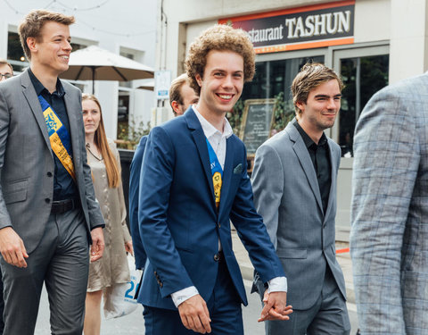 Opening academiejaar 2021/2022, van Boekentoren naar Aula