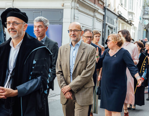 Opening academiejaar 2021/2022, van Boekentoren naar Aula