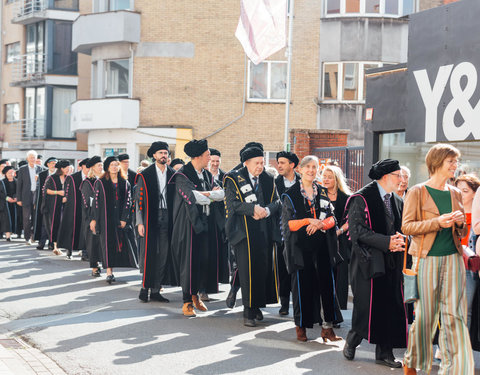 Opening academiejaar 2021/2022, van Boekentoren naar Aula