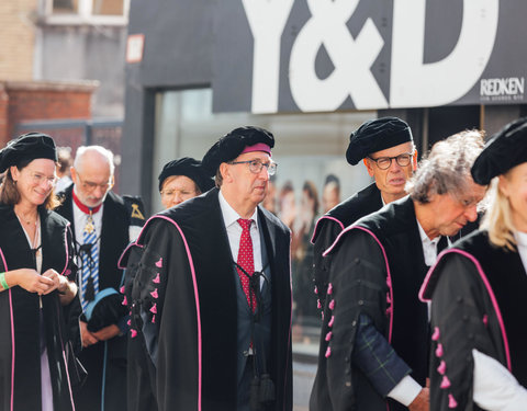 Opening academiejaar 2021/2022, van Boekentoren naar Aula