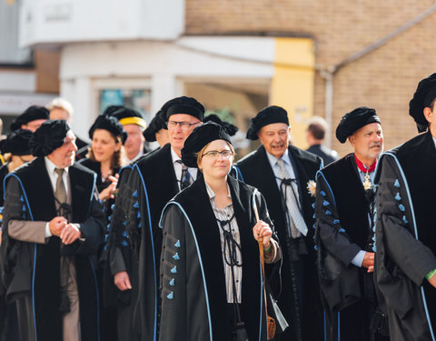 Opening academiejaar 2021/2022, van Boekentoren naar Aula