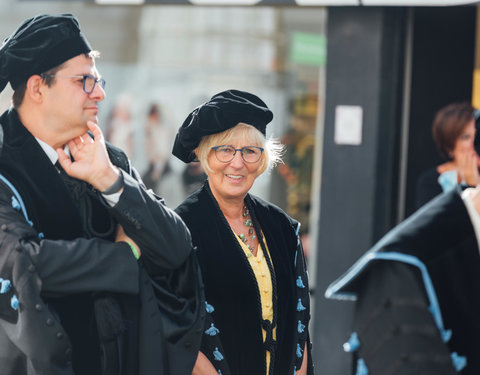 Opening academiejaar 2021/2022, van Boekentoren naar Aula