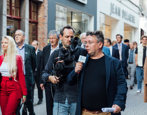 Opening academiejaar 2021/2022, van Boekentoren naar Aula