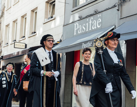 Opening academiejaar 2021/2022, van Boekentoren naar Aula