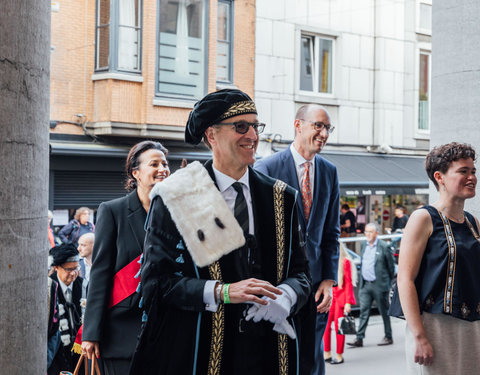 Opening academiejaar 2021/2022, van Boekentoren naar Aula