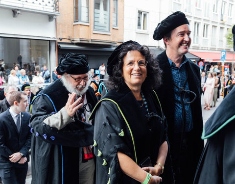 Opening academiejaar 2021/2022, van Boekentoren naar Aula