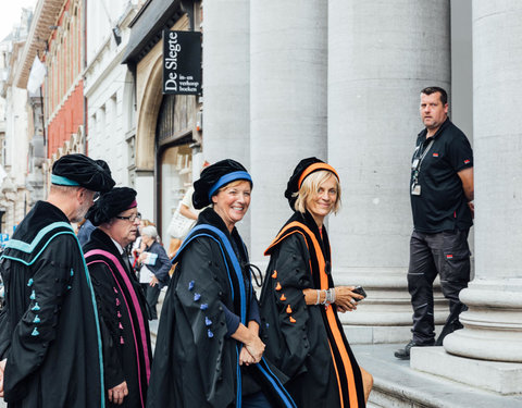 Opening academiejaar 2021/2022, van Boekentoren naar Aula