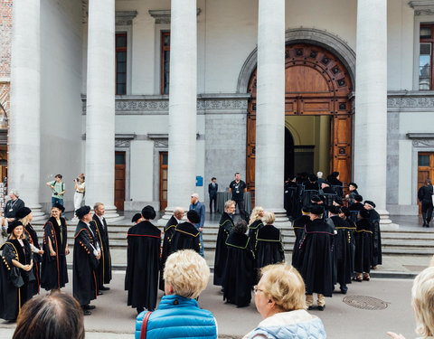 Opening academiejaar 2021/2022, van Boekentoren naar Aula