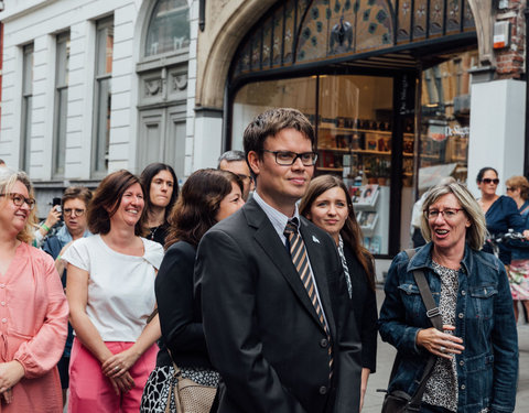 Opening academiejaar 2021/2022, van Boekentoren naar Aula