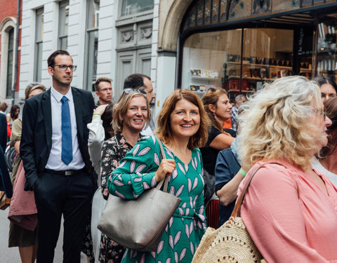 Opening academiejaar 2021/2022, van Boekentoren naar Aula