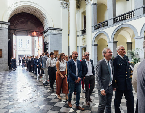 Opening academiejaar 2021/2022, van Boekentoren naar Aula