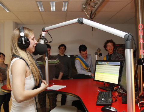 Finale op studentenradio Urgent.fm van Knock Out, de Strijd der Konventen-12169