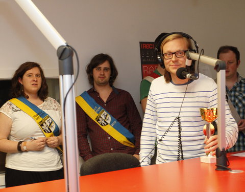 Finale op studentenradio Urgent.fm van Knock Out, de Strijd der Konventen-12180