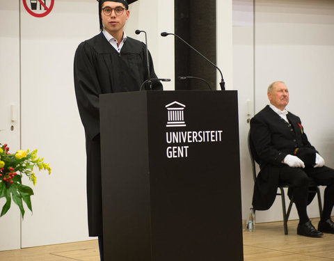 Proclamatie 2021 faculteit Economie en Bedrijfskunde, 2 oktober 2021 10u