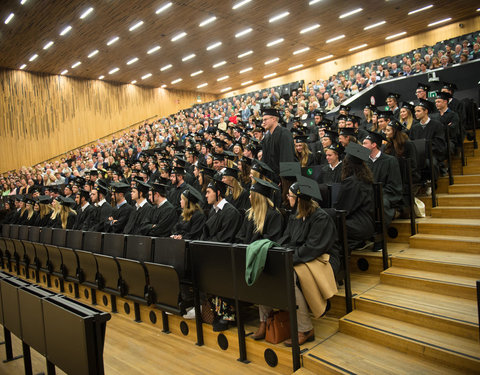 Proclamatie faculteit Economie en Bedrijfskunde, 17u30