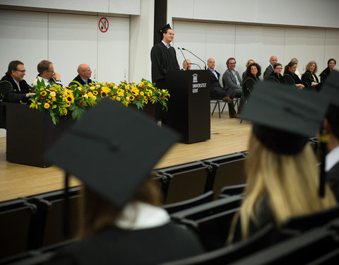 Proclamatie faculteit Economie en Bedrijfskunde, 17u30