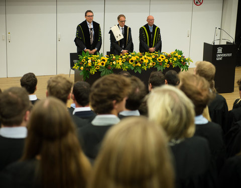 Proclamatie faculteit Economie en Bedrijfskunde, 17u30
