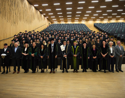 Proclamatie faculteit Economie en Bedrijfskunde, 17u30