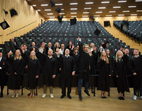 Proclamatie faculteit Economie en Bedrijfskunde, 17u30