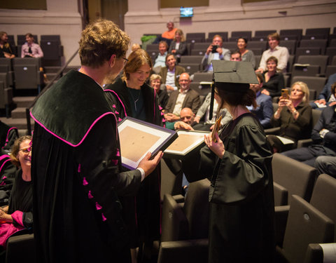 Proclamatie Master of Science in Global Health 