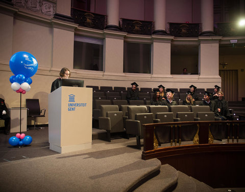 Proclamatie Master of Science in Global Health 