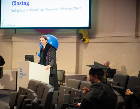 Proclamatie Master of Science in Global Health 