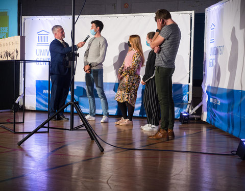 Infoavond 'Topsport en Studie' met uitreiking prijs Benny Vansteelant en huldiging UGent olympiërs 2021