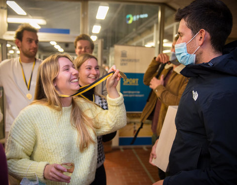 Infoavond 'Topsport en Studie' met uitreiking prijs Benny Vansteelant en huldiging UGent olympiërs 2021