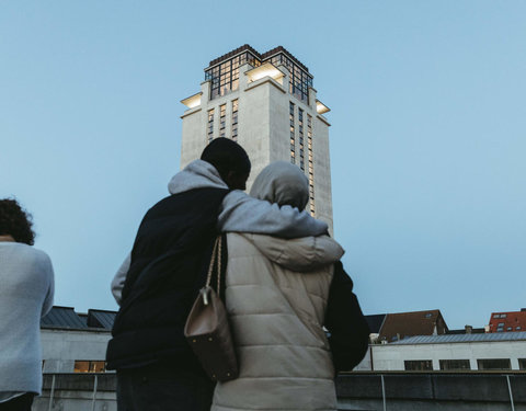 Boekentoren verlicht!