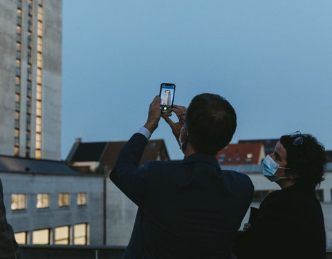 Boekentoren verlicht!