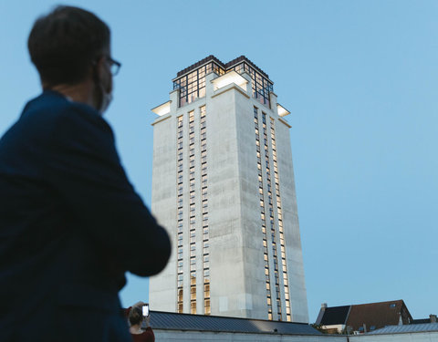 Boekentoren verlicht!