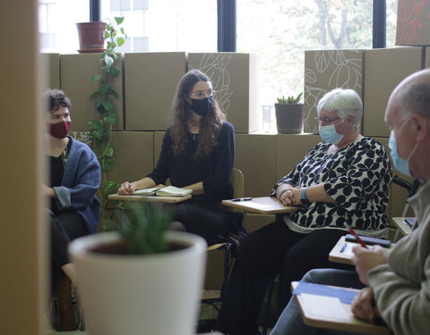 Raretijdenkabinet in het UFO tijdens de klimaattop in Glasgow