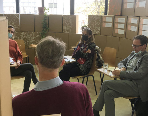 Raretijdenkabinet in het UFO tijdens de klimaattop in Glasgow