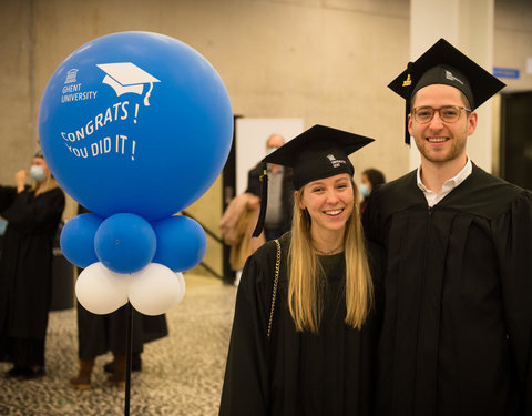 Proclamatie 2021 faculteit Economie en Bedrijfskunde, 9u30