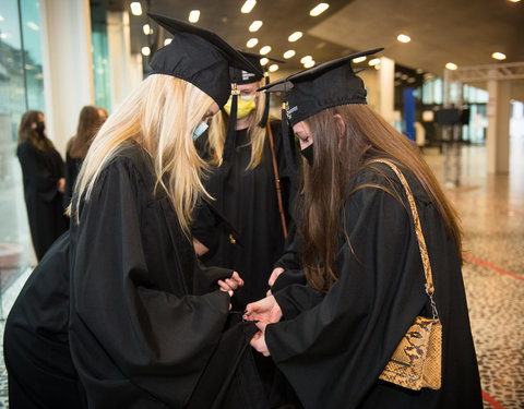 Proclamatie 2021 faculteit Economie en Bedrijfskunde, 9u30