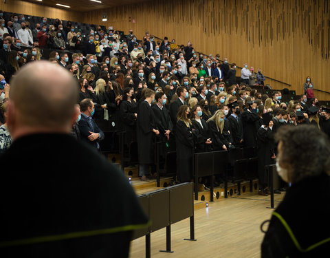 Proclamatie 2021 faculteit Economie en Bedrijfskunde, 9u30