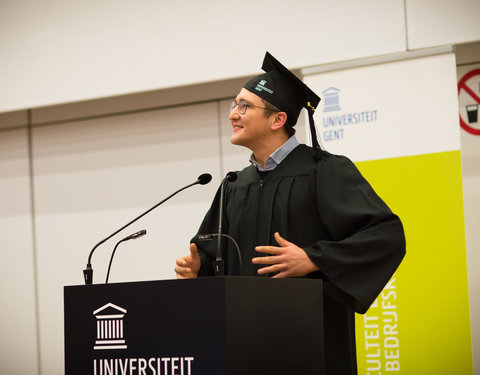 Proclamatie 2019/2020 faculteit Economie en Bedrijfskunde, 13u30