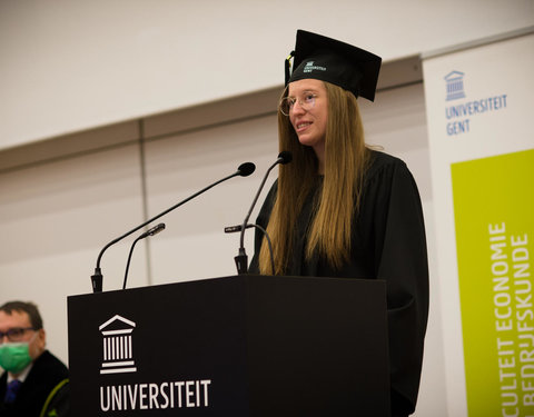 Proclamatie 2019/2020 faculteit Economie en Bedrijfskunde, 17u30