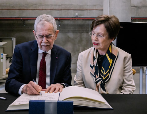 Bezoek Oostenrijkse president aan VEG-i-TEC