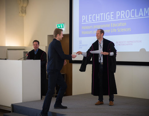 Proclamatie Honours Programmes