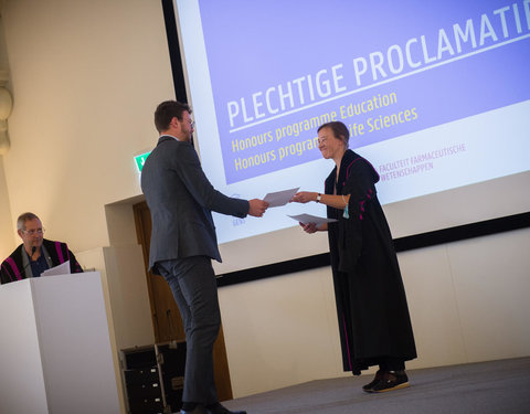 Proclamatie Honours Programmes