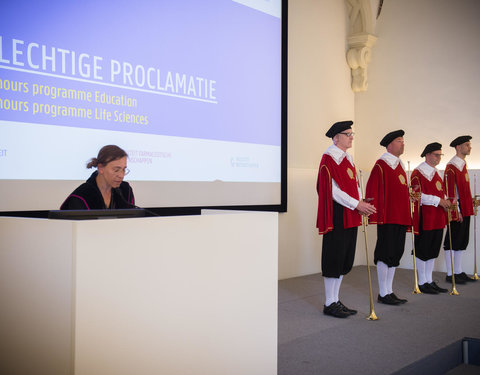 Proclamatie Honours Programmes