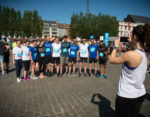 UGent deelname aan stadsloop Gent 2022