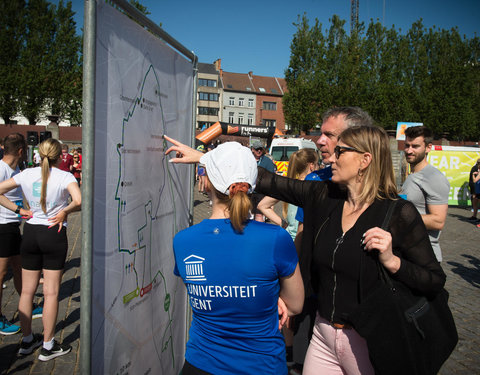 UGent deelname aan stadsloop Gent 2022