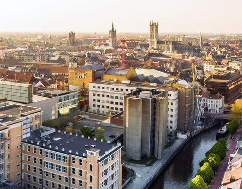 Drone opnamen UGent campussen 2021