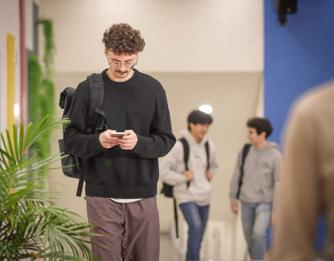 Bezoek Gentse studenten aan hun collega's op de Global Campus in Korea