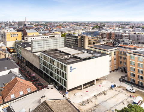 Drone opnamen van Campus Ufo